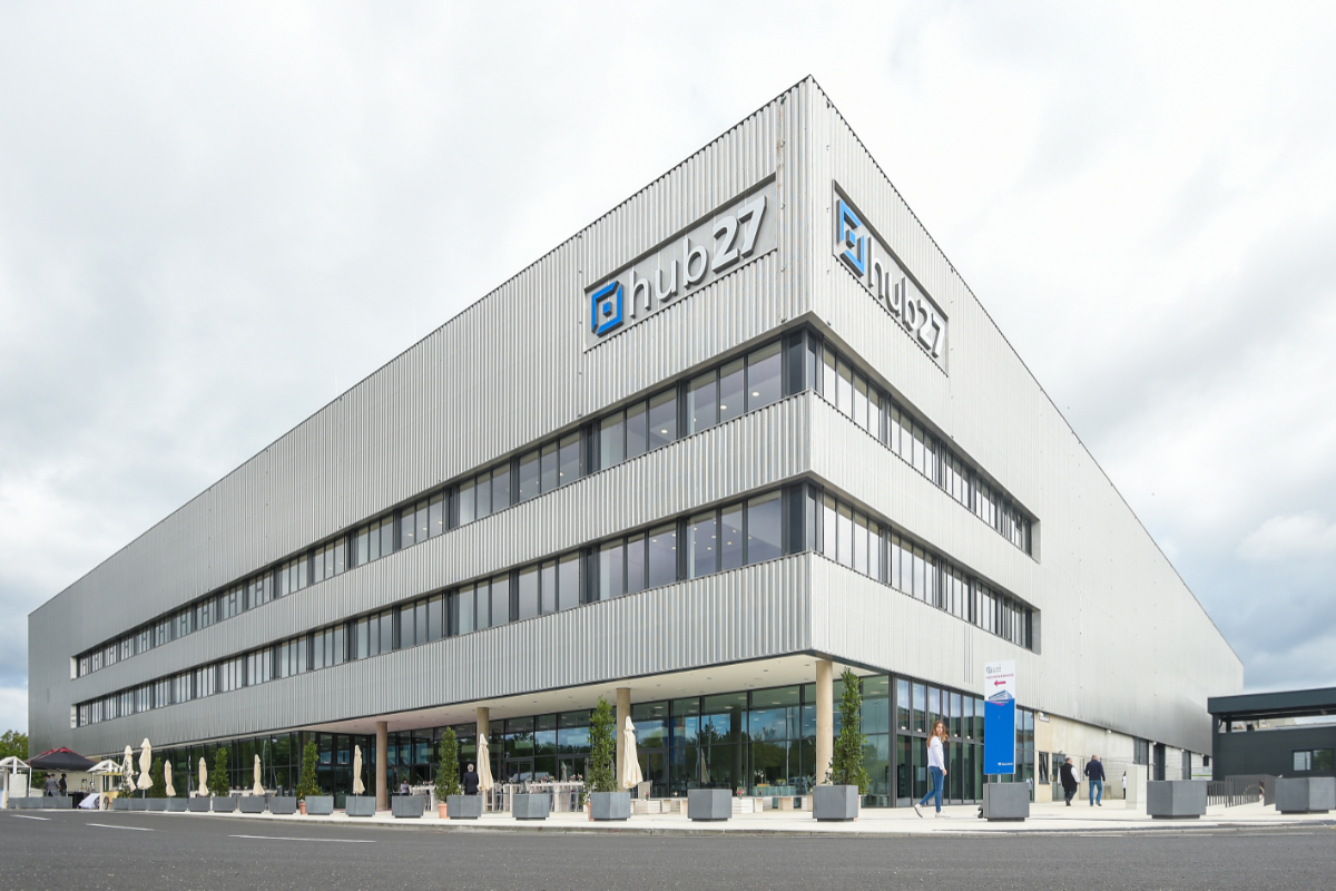 Nová budova Hub27 v Berlíně: Subdodavatel pro elektrickou instalaci a požární poplachový systém s LETUSWORK europe